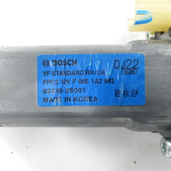 Motor Máquina Vidro Traseira Esquerda Hyundai Sonata 2011 