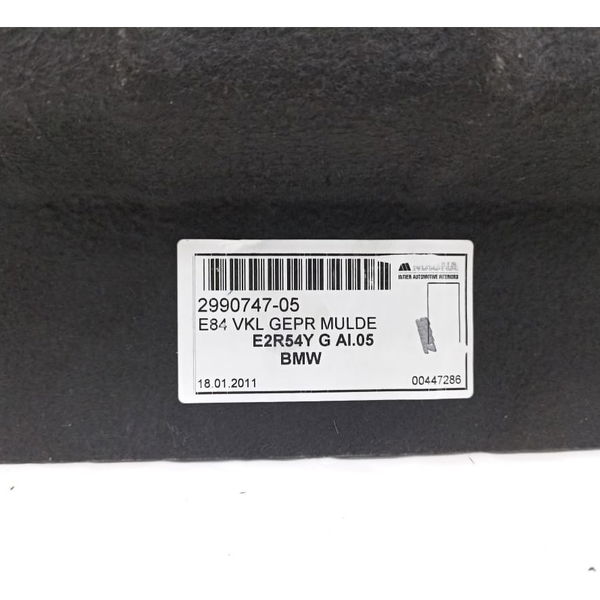 Acabamento Assoalho Porta Malas Bmw X1 2012 2013