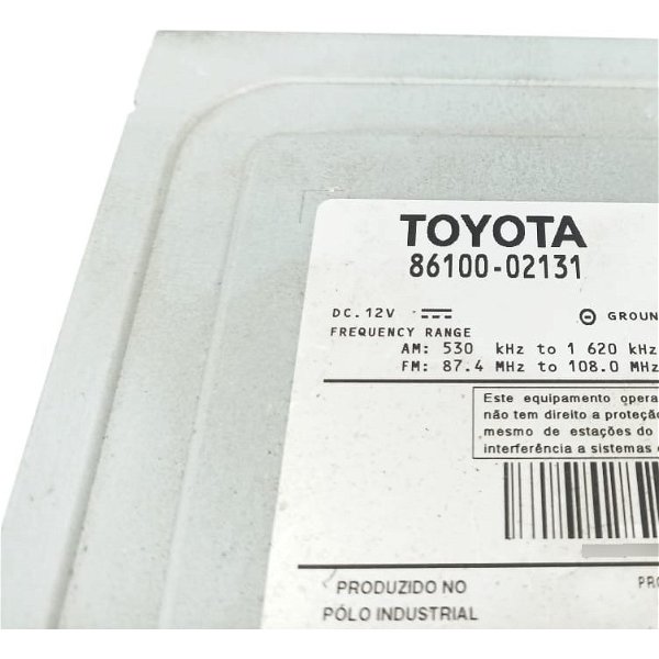 Central Multimídia Toyota Corolla 2016 8610002131