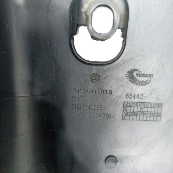 Acabamento Inferior Coluna Direção Vw Amarok 2011 2h0858566