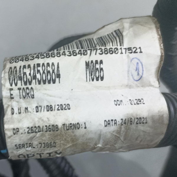 Chicote Polo Bateria  Jeep Renegade 2022 00463458684