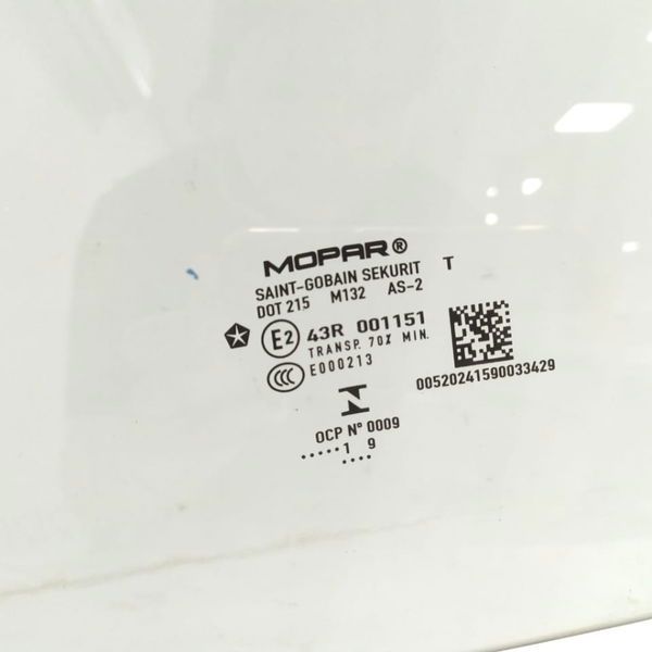 Vidro Porta Dianteira Esquerda Jeep Renegade 2019