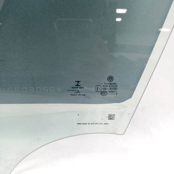 Vidro Dianteiro Esquerdo Vw Polo 2019