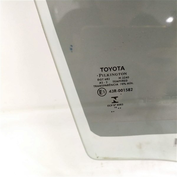 Vidro Porta Dianteira Direita Toyota Corolla 2015