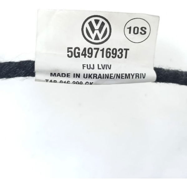 Chicote Porta Traseira Esquerda Vw Golf Gti 2019