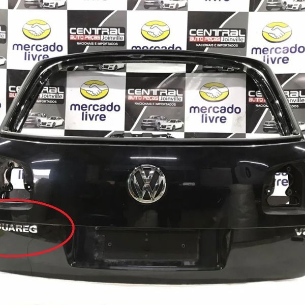Tampa Traseira Lata Porta Malas Vw Touareg V8 2007 2008 