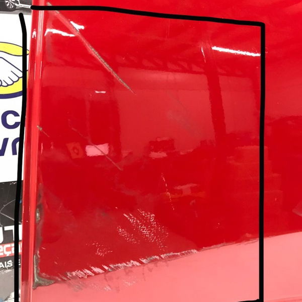 Porta Lata Traseira Esquerda Vermelha Jeep Renegade 2018