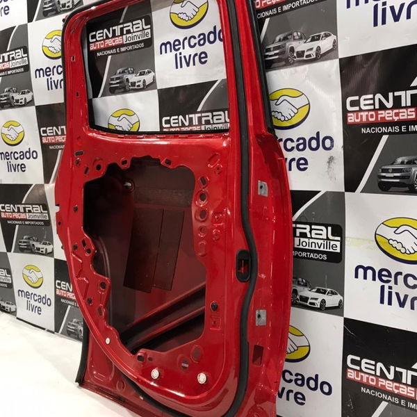 Porta Lata Traseira Esquerda Vermelha Jeep Renegade 2018