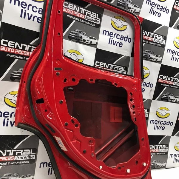 Porta Lata Traseira Esquerda Vermelha Jeep Renegade 2018