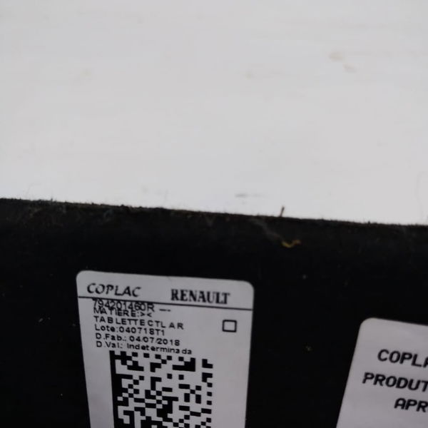 Tampão Bagagito Porta Malas Renault Captur 2017 2018 2019