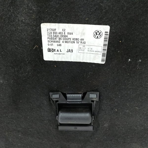 Tampão Estepe Vw Passat Cc V6 2014 3c8863463e