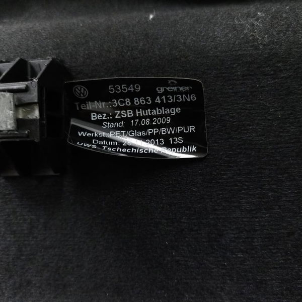 Tampão Bagagito Vw Passat Cc V6 2014 3c8863413