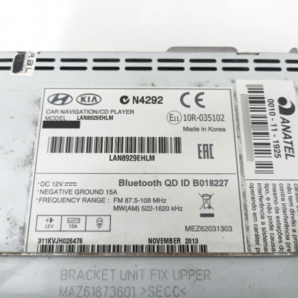 Rádio Multimídia Hyundai Ix35 2014 2015