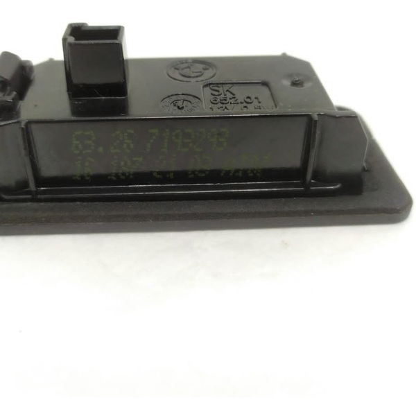 Luz Placa Bmw X4 2017 Unidade 63267193293