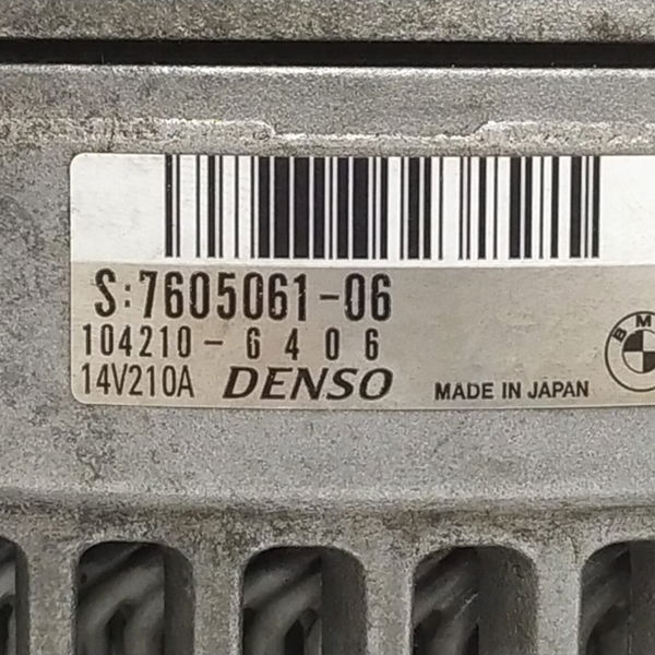Alternador Bmw X4 2.0 2017 760506106