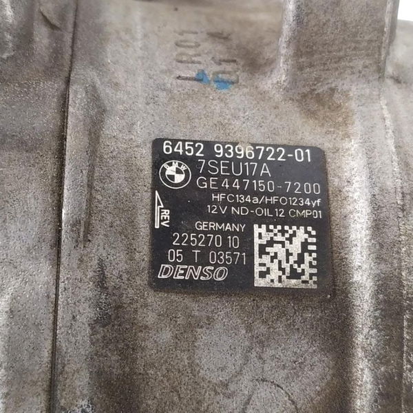 Compressor Bmw X4 2.0 2017 939672201