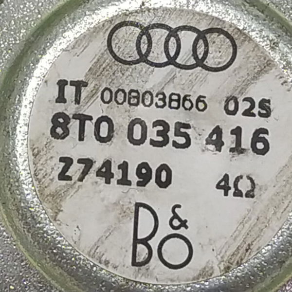 Alto Falante Audi Rs5 4.2 V8 2010 2011