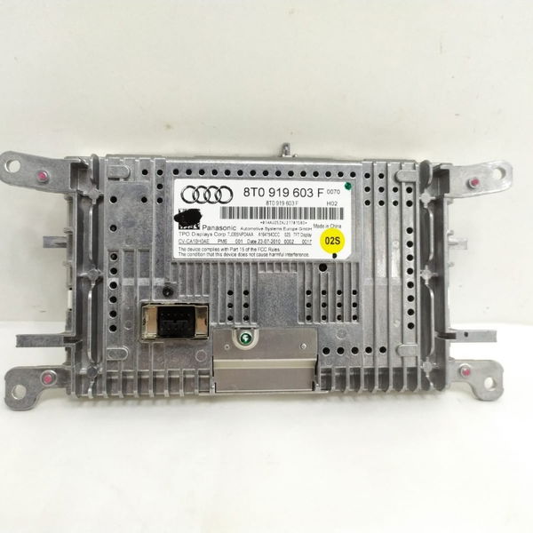 Tela Multimídia Audi Rs5 4.2 V8 2010 2011 8t0919603f