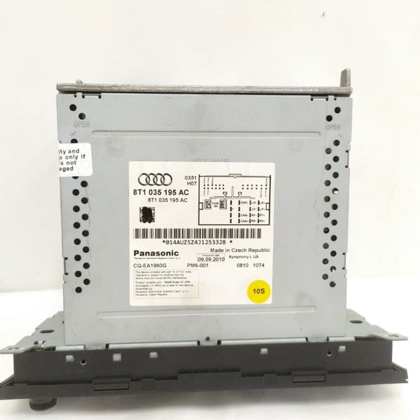 Rádio Audi Rs5 4.2 V8 2010 2011 Detalhe 8t1035195ac