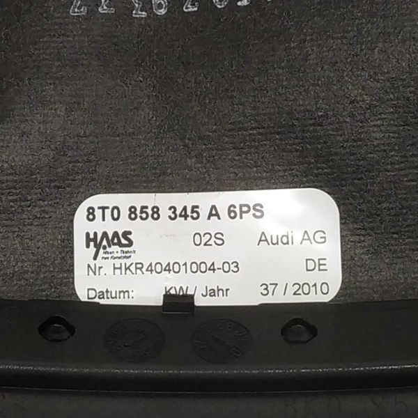 Acabamento Superior Coluna Direção Audi Rs5 4.2 2011