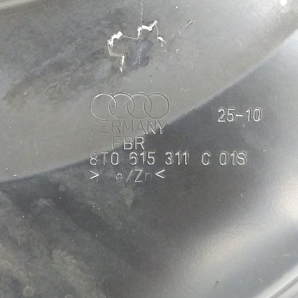 Defletor Disco Dianteiro Esquerdo Audi Rs5 4.2 V8  2011
