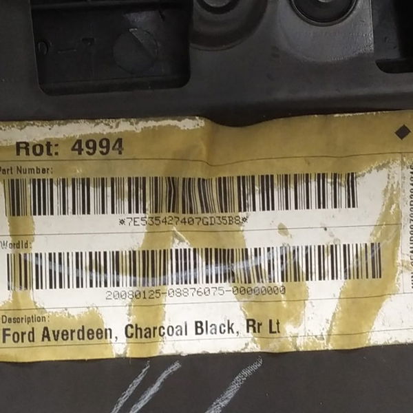Forro Porta Traseira Esquerda Ford Fusion 2008 Detalhe