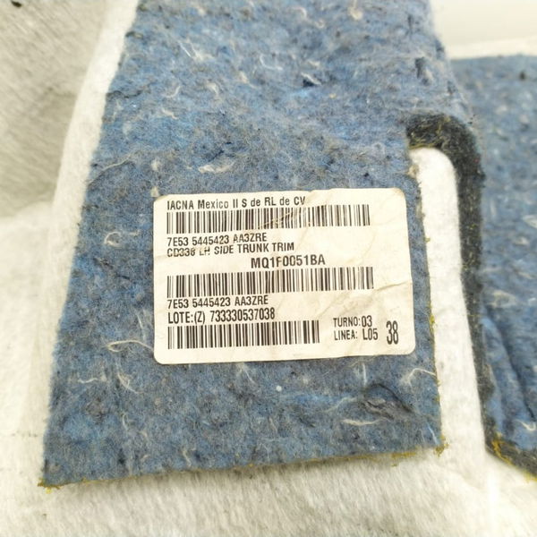 Forro Esquerdo Porta Malas  Ford Fusion 2.3 Sel 2008