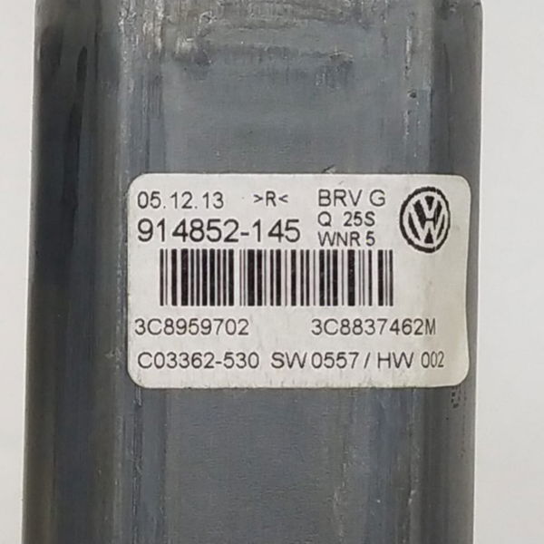 Motor Máquina Vidro Dianteiro Direito Vw Passat Cc 2014