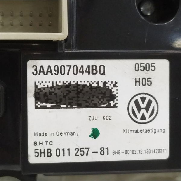 Comando Ar Condicionado Vw Passat Cc 2014