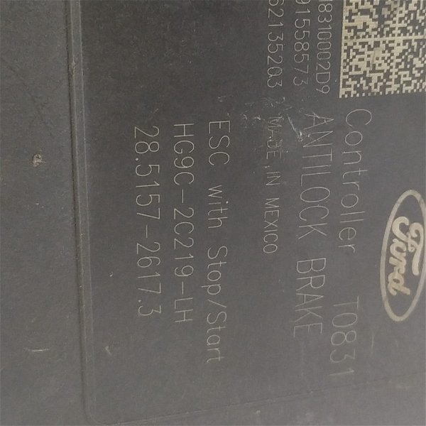 Módulo Abs Ford Fusion Turbo 2015 Hg9c2c219lh