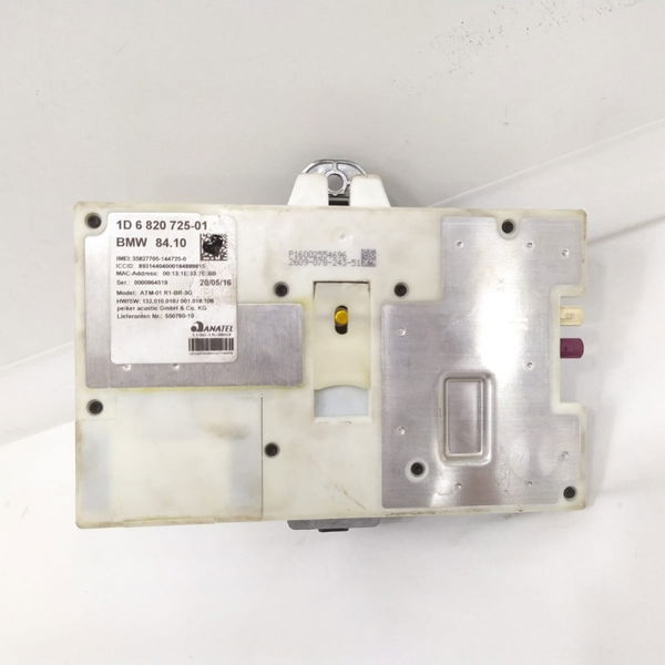Módulo Antena Teto Bmw X4 2017 929148102