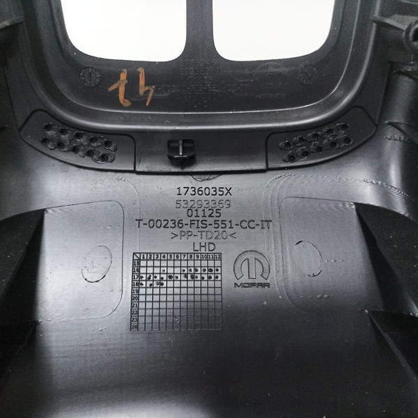 Moldura Difusor Traseiro Jeep Compass Flex 2018