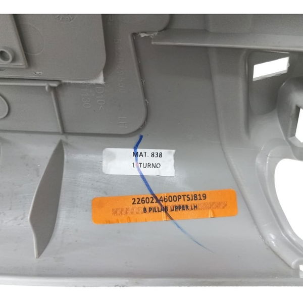 Acabamento Superior Coluna Lado Esquerdo Fiat Toro 2017