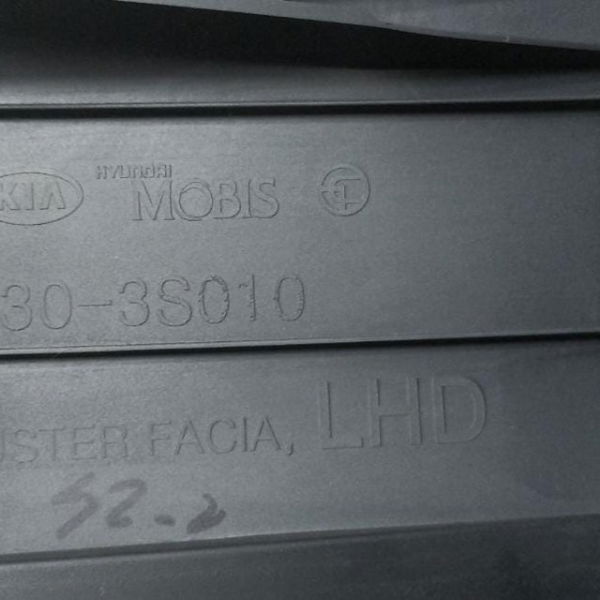 Moldura Superior Painel Instrumento Hyundai Sonata 2012