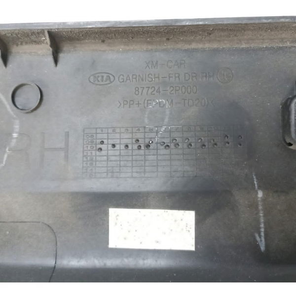 Friso Porta Dianteira Direita Kia Sorento 2011
