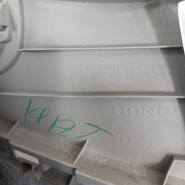 Acabamento Coluna Traseira Esquerda Honda Wrv 2018