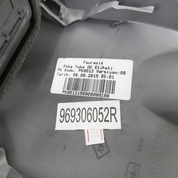 Difusor Ar Traseiro Console Renault Fluence 2016
