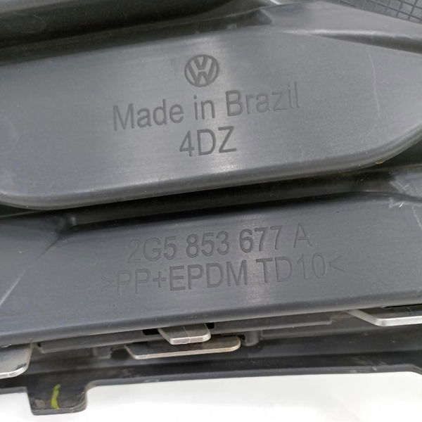 Grade Inferior Dianteiro Vw Nivus 2020.21 Detalhe 2g5853677a