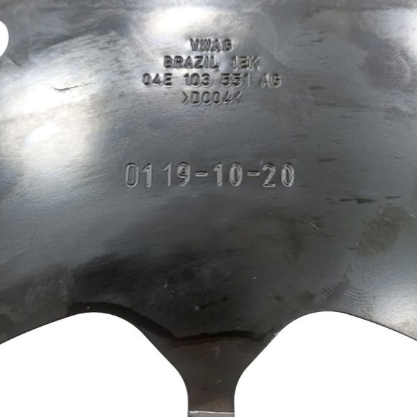 Chapa Vedação Motor Vw Nivus 2020.21 04e103551ag