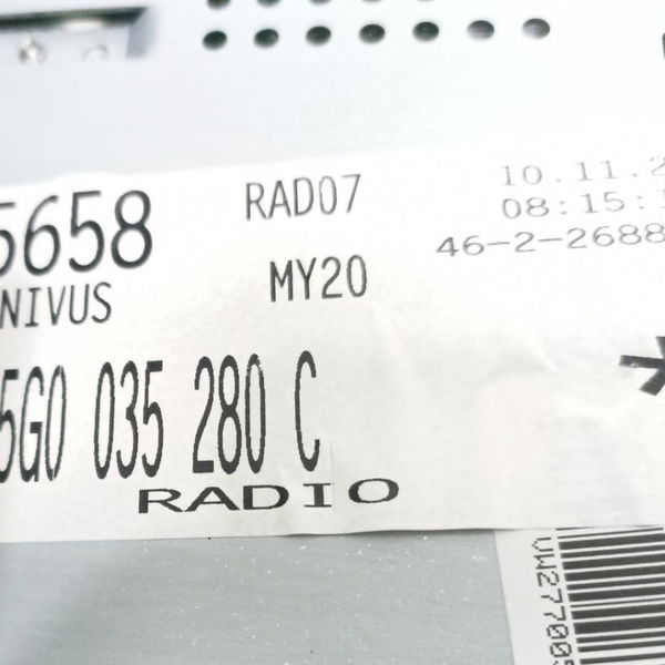 Rádio Multimídia Vw Nivus 2020-21 5g0035280c