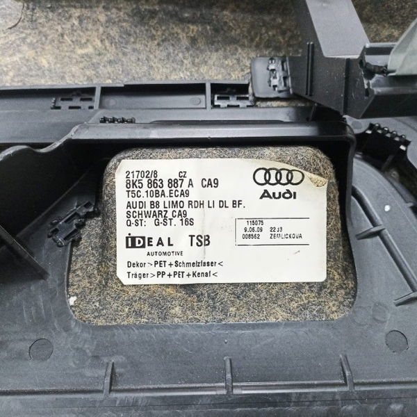 Forro Esquerdo Porta Malas Audi A4 2011 