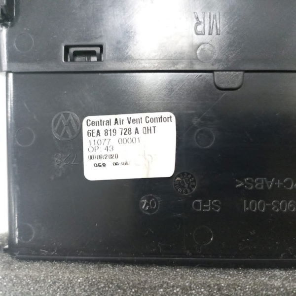 Difusor Ar Central Vw Nivus 2020-21 6ea819728a