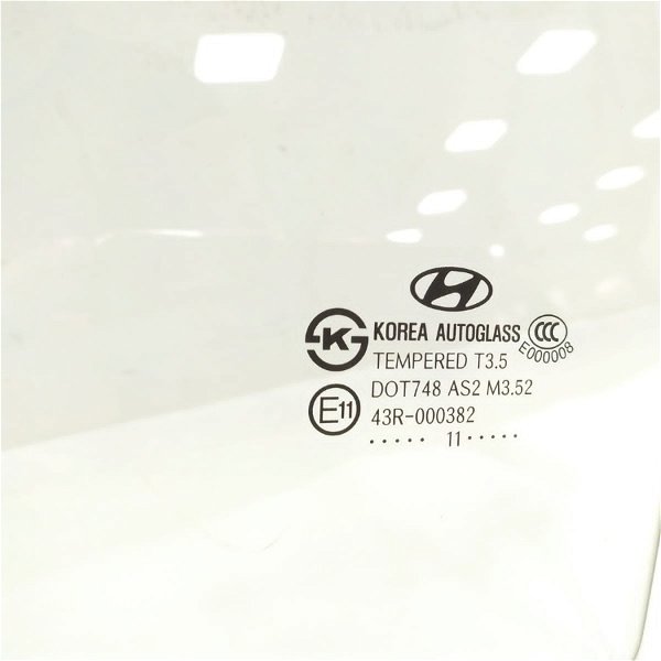Vidro Porta Traseira Direita Hyundai Sonata 2011