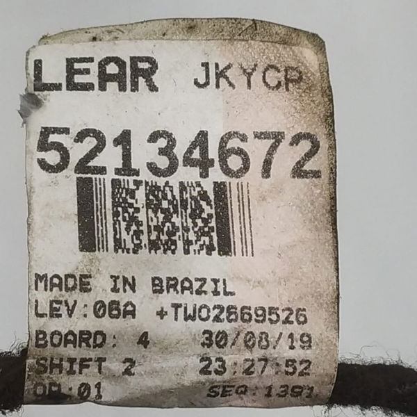 Chicote Porta Traseira Direita Gm Onix Joy 2019 2020