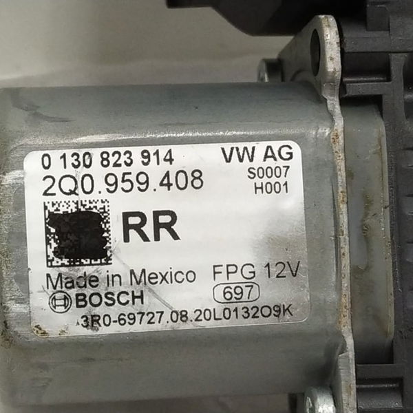 Motor Máquina Vidro Traseiro Direito Vw Nivus 2020 2021