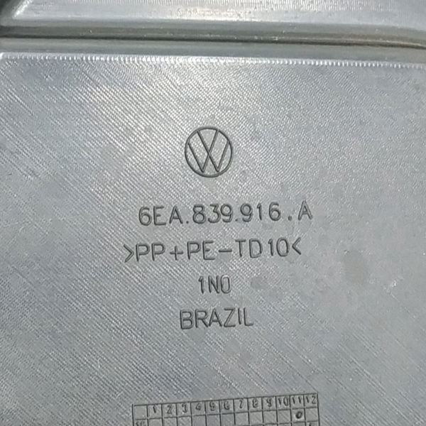 Acabamento Interno Porta Traseira Direita Vw Nivus 2021
