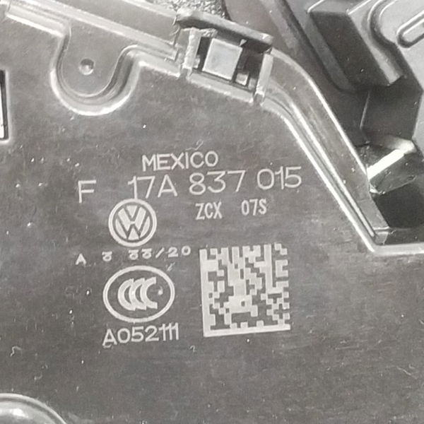 Fechadura Porta Dianteira Esquerda Vw Nivus 2020 2021