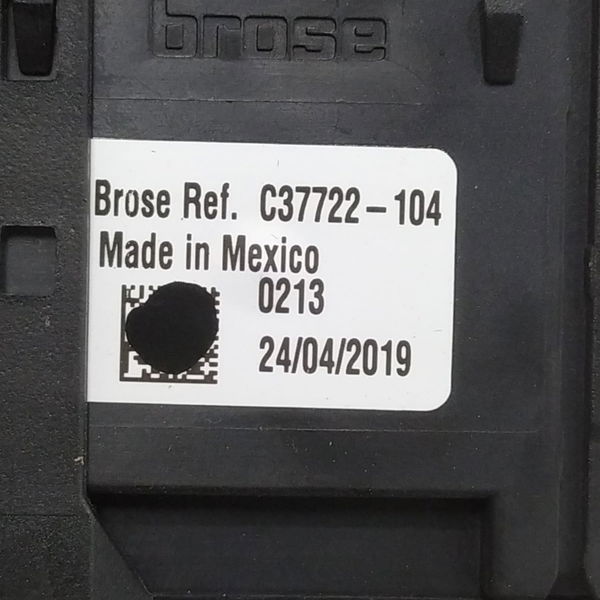 Motor Máquina Vidro Traseiro Esquerdo Fiat Toro 2019