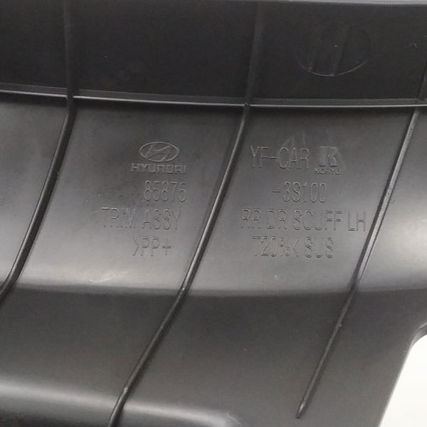 Soleira Porta Traseira Esquerda Hyundai Sonata 2011