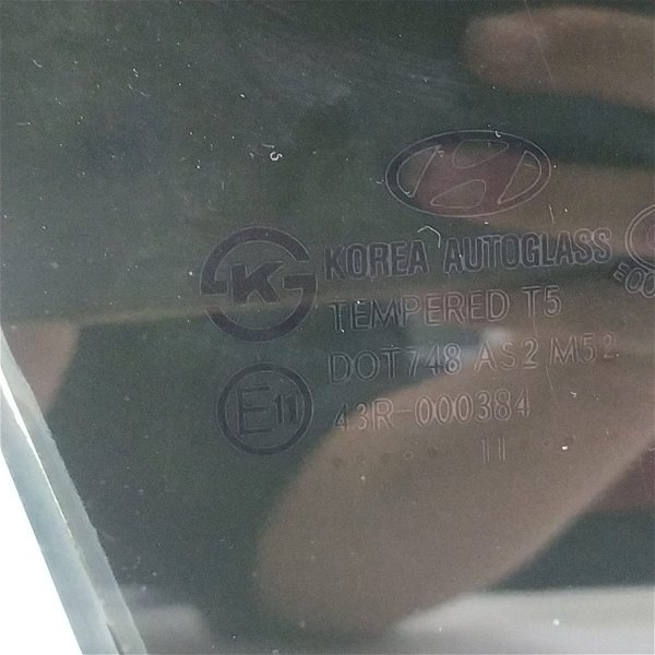 Vidro Porta Dianteira Direita Hyundai Sonata 2012